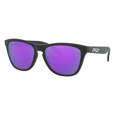 Oakley Frogskins 9013H655 Matte Black/Prizm Violet Életmód szemüveg