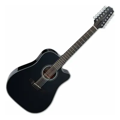 Takamine GD30CE-12 Black húros elektroakusztikus gitár