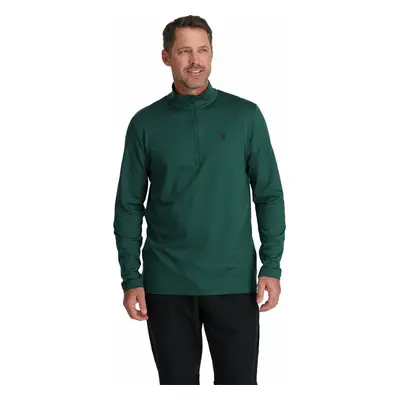 Spyder Mens Prospect 1/2 Zip Cyprus Green Pulóver