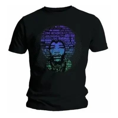 Jimi Hendrix Ing Afro Speech Black