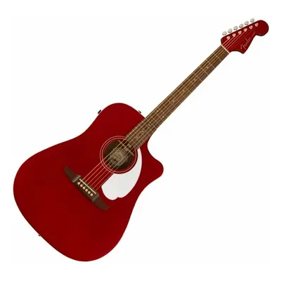 Fender Redondo Player Candy Apple Red Elektroakusztikus gitár