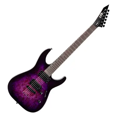 ESP LTD M-200DX Purple Burst Elektromos gitár