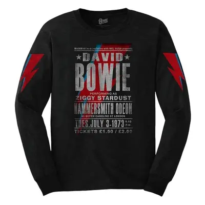 David Bowie Ing Hammersmith Odeon Unisex Black