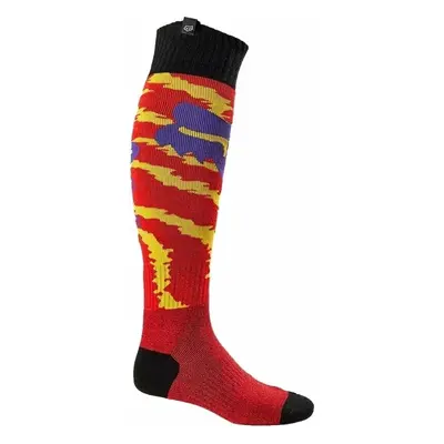 FOX Zokni Nuklr Socks Fluo Red