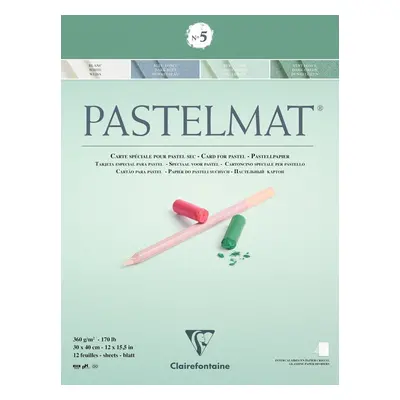 Clairefontaine Pastelmat Glued Pad N5 Vázlattömb g