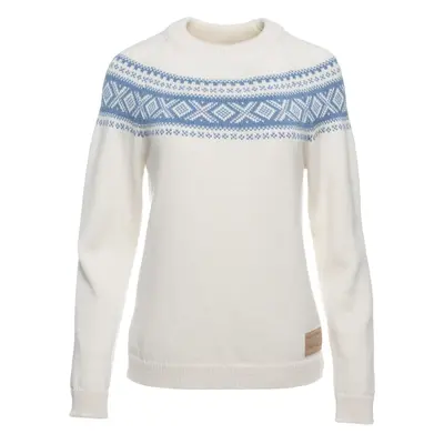 Dale of Norway Vågsøy Womens Wool Sweater Off White/Blueshadow Pulóver