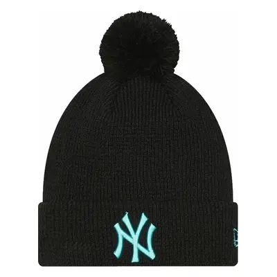 New York Yankees MLB Team Pop Bobble Beanie Black Sapka