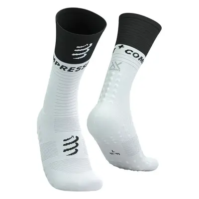 Compressport Mid Compression V2.0 White/Black T2 Futózoknik