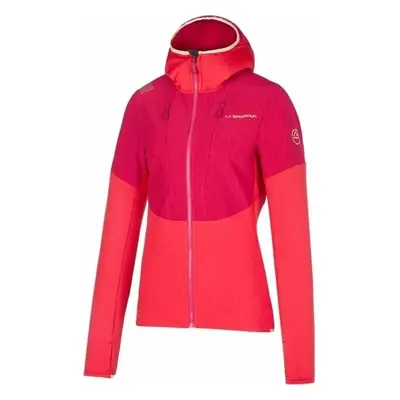 La Sportiva Session Tech Hoody W Lollipop/Cerise Pulóver