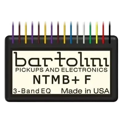 Bartolini NTMB+F 3-Band EQ Preamp Module Basszusgitár előerősítő