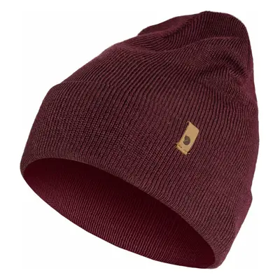 Fjällräven Classic Knit Hat Dark Garnet Téli sapka