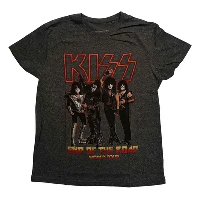 Kiss Ing End Of The Road Tour Unisex Black