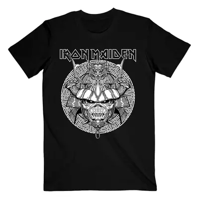 Iron Maiden Ing Senjutsu Samurai Graphic White Unisex Black