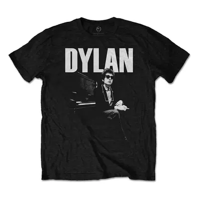 Bob Dylan Ing At Piano Unisex Black