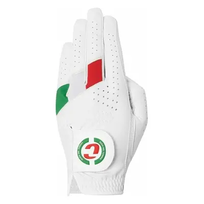 Duca Del Cosma Hybrid Pro Golf White/Green/Red Bal kéz Férfi kesztyű