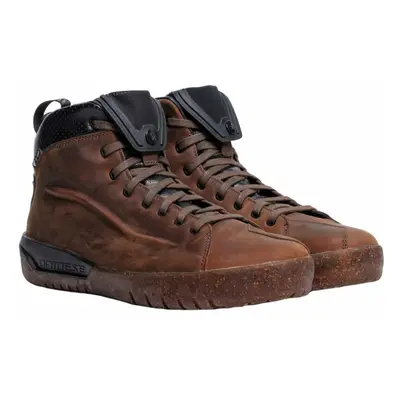 Dainese Metractive D-WP Shoes Brown/Natural Rubber Motoros cipők