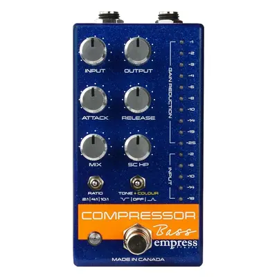 Empress Effects Bass Compressor Basszusgitár effektpedál