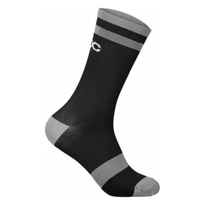 POC Lure MTB Sock Long Uranium Black/Granite Grey Kerékpáros zoknik