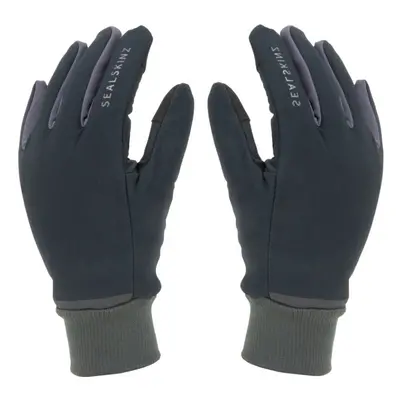 Sealskinz Waterproof All Weather Lightweight Glove with Fusion Control Black/Grey Kesztyű kerékp