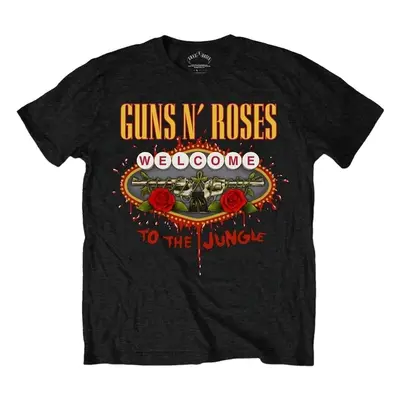 Guns N' Roses Ing Welcome to the Jungle Unisex Black