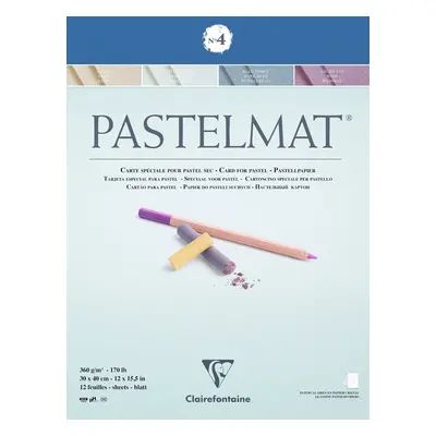 Clairefontaine Pastelmat Glued Pad N4 Vázlattömb g