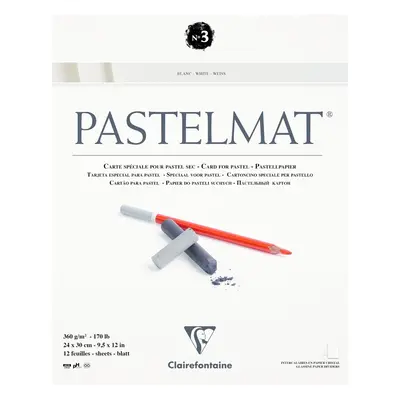 Clairefontaine Pastelmat Glued Pad N3 Vázlattömb g