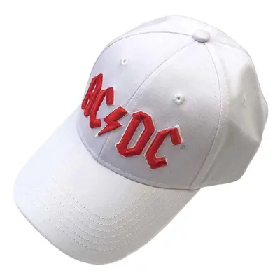 AC/DC Sapka Red Logo White