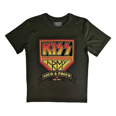 Kiss Ing Loud & Proud Unisex Military Green