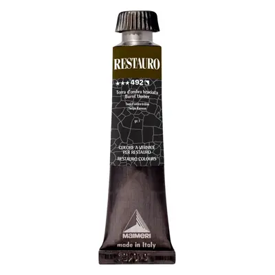 Maimeri Varnish Restauro Restauráló festék Burnt Umber 20 ml db