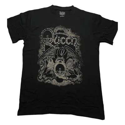 Queen Ing Ornate Crest Unisex Black