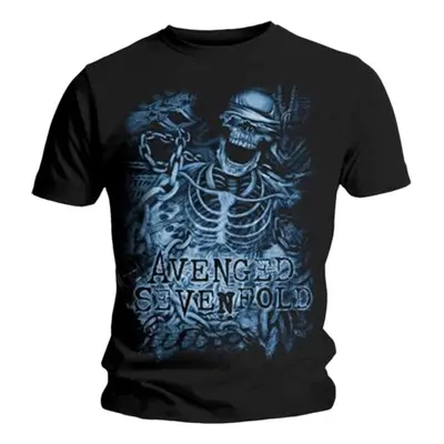 Avenged Sevenfold Ing Chained Skeleton Unisex Black