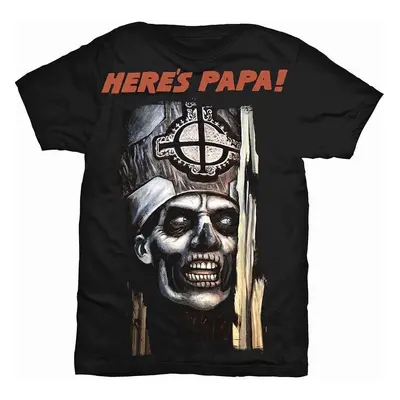 Ghost Ing Here's Papa Unisex Black