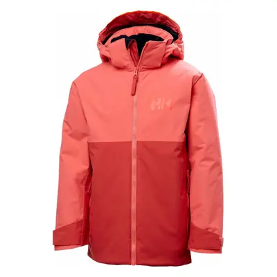 Helly Hansen Juniors Traverse Ski Jacket Poppy Red Síkabát