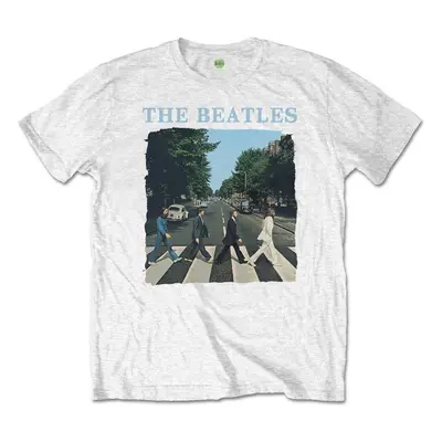 The Beatles Ing Abbey Road & Logo Kids White - év