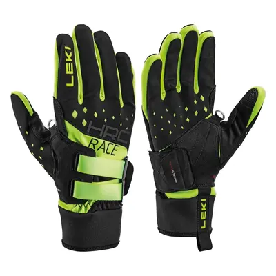 Leki HRC Race Shark Black/Neonyellow Síkesztyű