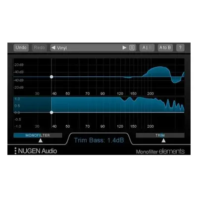 Nugen Audio Monofilter Elements (Digitális termék)