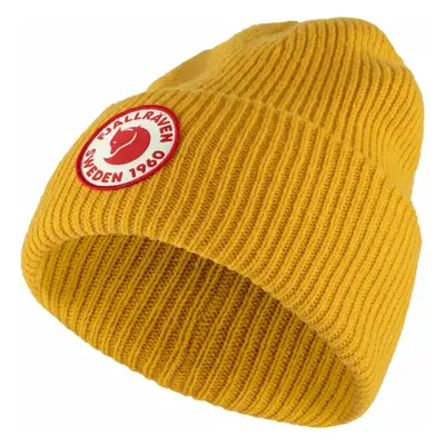 Fjällräven Logo Hat Mustard Yellow Téli sapka