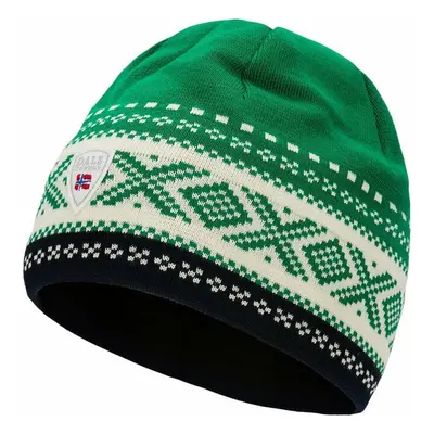 Dale of Norway Dystingen Hat Bright Green/Off White/Navy Téli sapka