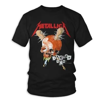 Metallica Ing Damage Inc Unisex Black