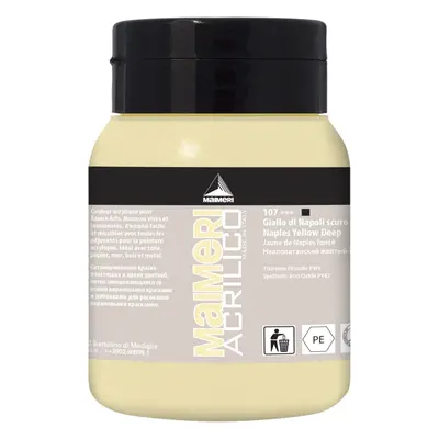 Maimeri Acrilico Akril festék Naples Yellow Deep 500 ml db