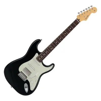 Fender MIJ Hybrid II Stratocaster HSS RW Black Elektromos gitár