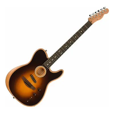 Fender Player Series Acoustasonic Telecaster Black Shadow Burst Elektroakusztikus gitár