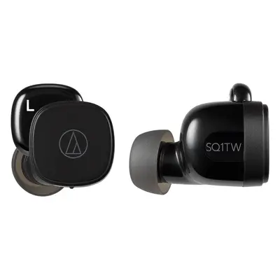 Audio-Technica ATH-SQ1TWBK Black In-ear vezeték nélküli fejhallgató