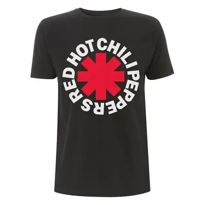 Red Hot Chili Peppers Ing Classic Asterisk Unisex Black