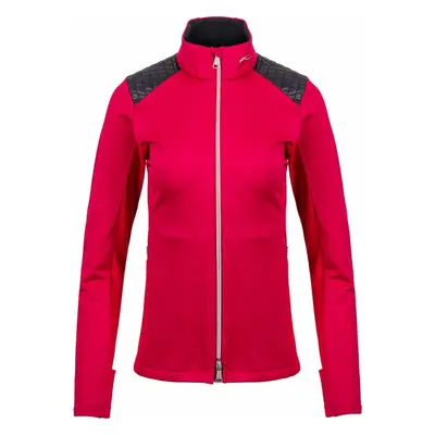 Kjus Womens Radun Midlayer Jacket Cranberry Kabát