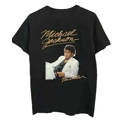 Michael Jackson Ing Thriller White Suit Unisex Black