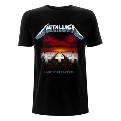 Metallica Ing Master of Puppets Tracks Unisex Black