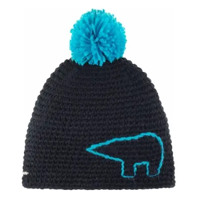 Eisbär Jay Pompon Beanie Black/Blue Téli sapka