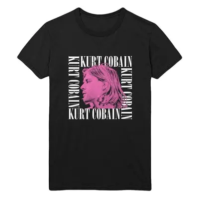 Kurt Cobain Ing Head Shot Frame Unisex Black