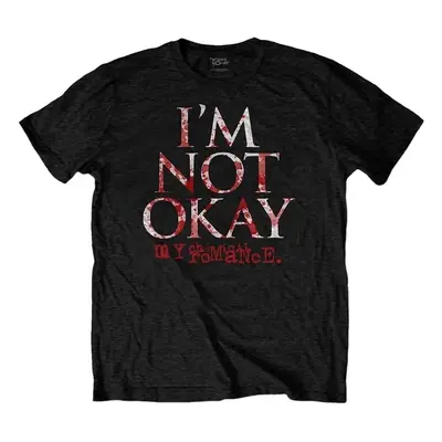 My Chemical Romance Ing I'm Not Okay Unisex Black